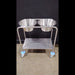 Stainless Steel Double Basin Stand - used medical equipment - image 1