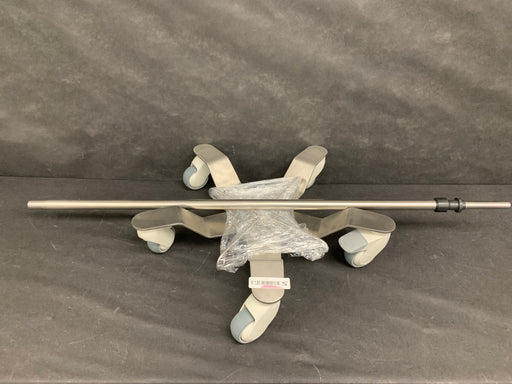 Stainless Steel IV Pole - used medical equipment - image 1