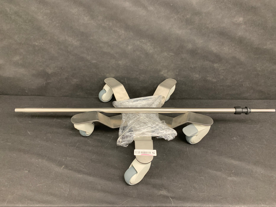 Stainless Steel IV Pole - used medical equipment - image 1