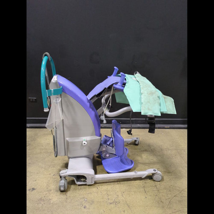 Arjo Huntleigh Sara Plus Sit-to-stand Patient Lift With Handset & Sling - used medical equipment - image 4