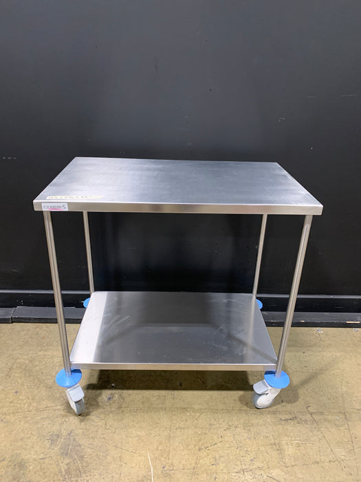 Stainless Steel Back Table - used medical equipment - image 1