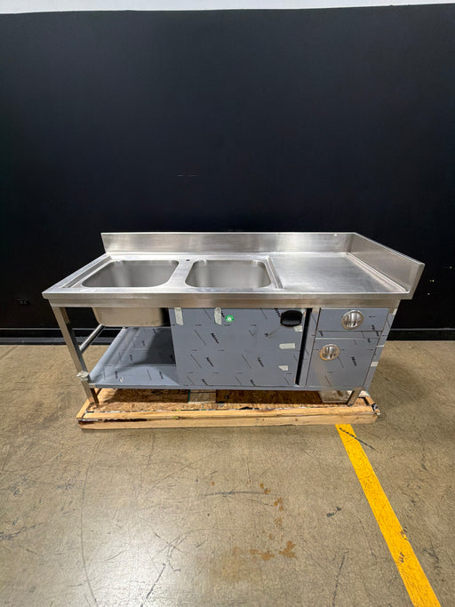Stainless Steel Processing Sink Table - used medical equipment - image 1