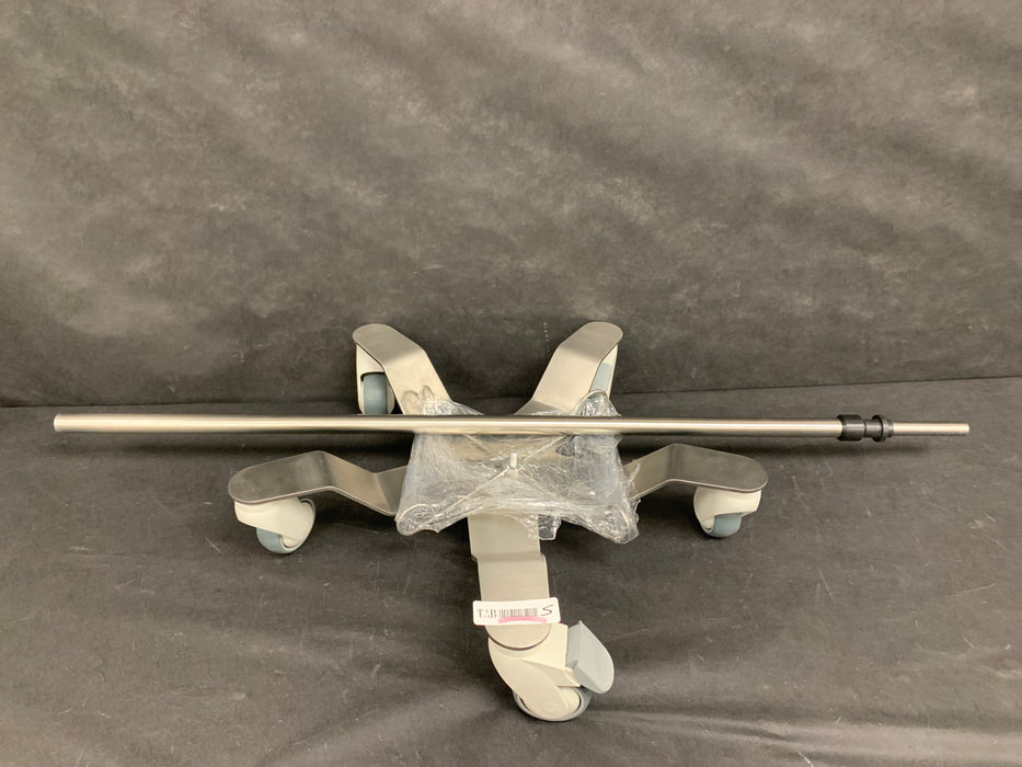 Stainless Steel IV Pole - used medical equipment - image 1